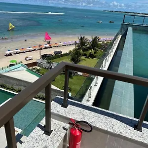  Apartamento Terreo Com Piscina Beira Mar De